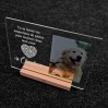 Plaque commémorative sur pied personnalisable CHERYPET