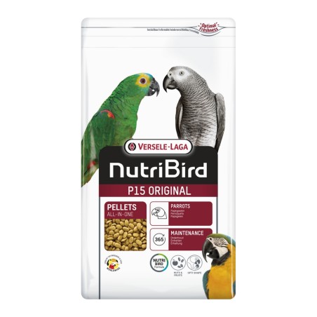 Nutribird P15 Original perroquet VERSELE LAGA 1kg et 3 kg