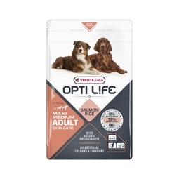 Opti Life Adult Skin Care au saumon chien M & XL VERSELE LAGA