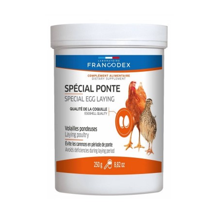 Complément volaille pondeuse SPÉCIAL PONTE FRANCODEX pot de 250g