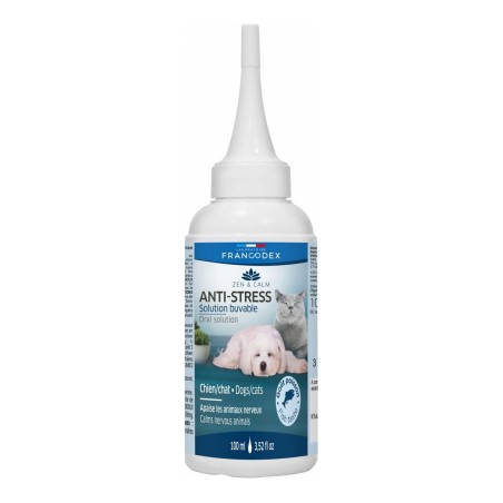 Solution buvable ZEN & CALM 100ml anti-stress chien et chat FRANCODEX