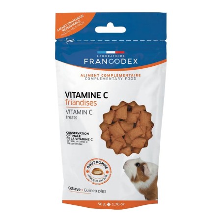 Sachet friandises VITAMINE C pour rongeur FRANCODEX