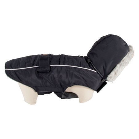 Doudoune manteau imperméable pour chien DOOGY GLAM couleur noir