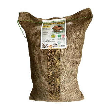 Paille Bio naturelle 20L BARACCAFOIN