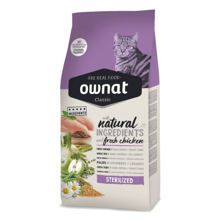 Classic Sterilized au poulet pour chat adulte stérilisé OWNAT