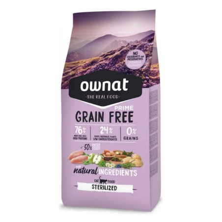 Prime Grain Free Sterilized poulet et dinde chat adulte stérilisé OWNAT