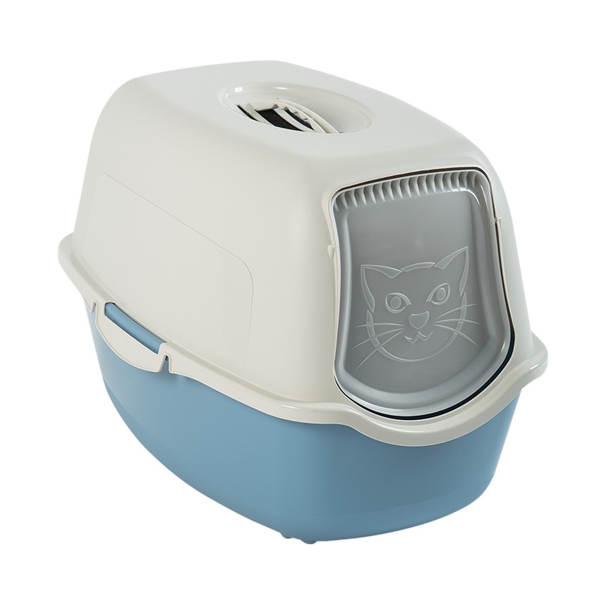 Maison de toilette pour chat anti odeurs - Oster Bionaire. Bac à litière,  maison de toilette et litière végétale ou cristaux pour chats et chatons.  Morin, accessoires pour chat